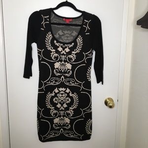 Knit Pattern Dress Perfect for Fall/Winter